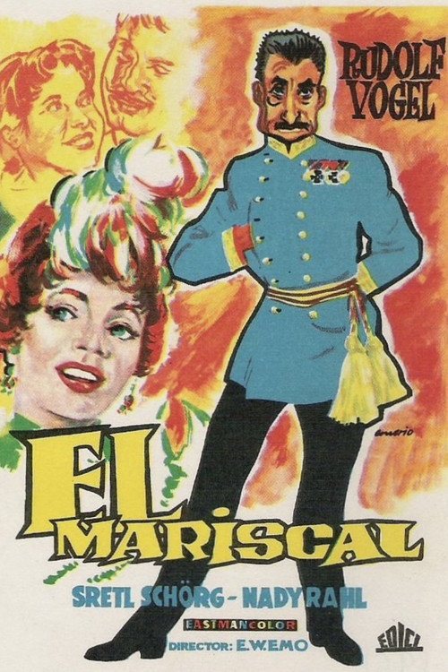 Movie poster for K. und k. Feldmarschall (1956)