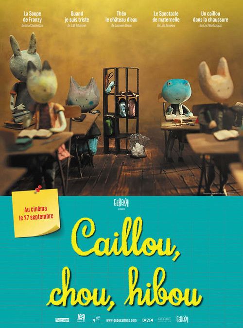 Movie poster for Caillou, Chou, Hibou (2023)