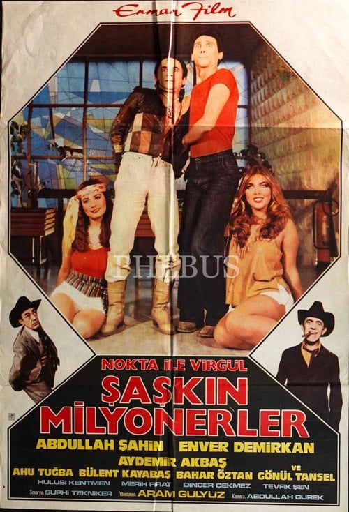 Movie poster for Şaşkın Milyonerler (1980)