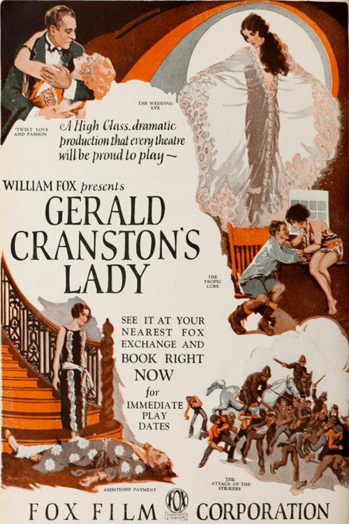 Movie poster for Gerald Cranston's Lady (1924)