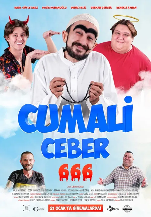 Movie poster for Cumali Ceber 666 (2022)