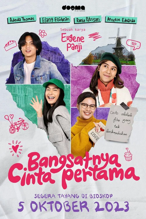 Movie poster for Bangsatnya Cinta Pertama (2023)