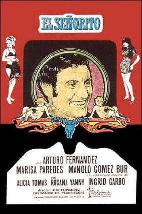 Movie poster for El señorito y las seductoras (1970)