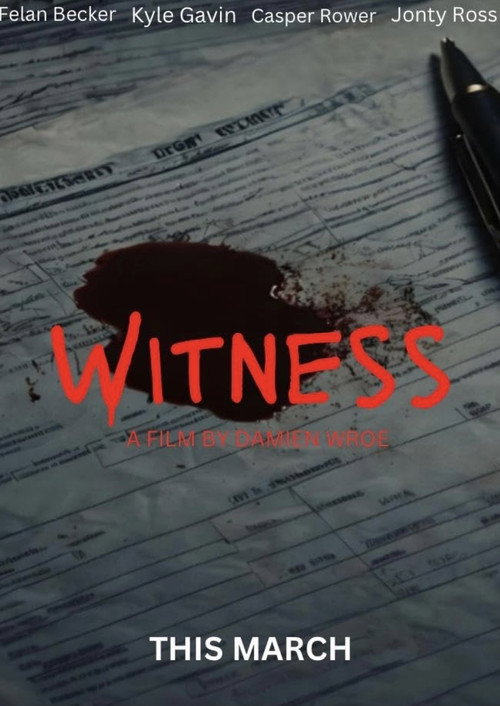 Movie poster for Witness (2023)