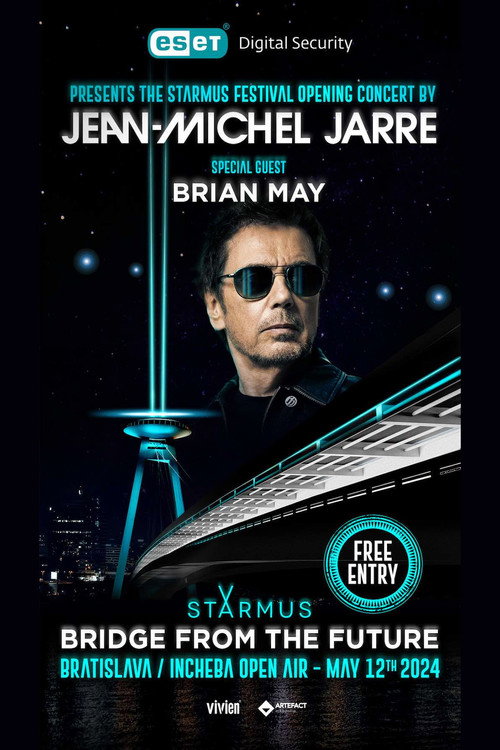 Movie poster for Jean-Michel Jarre - Starmus: Bridge from the Future (2024)