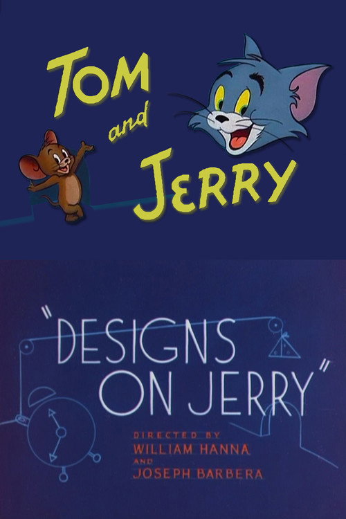 Movie poster for Designs on Jerry (1955)