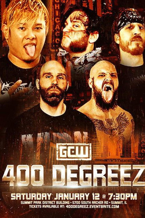 Movie poster for GCW 400 Degreez (2019)