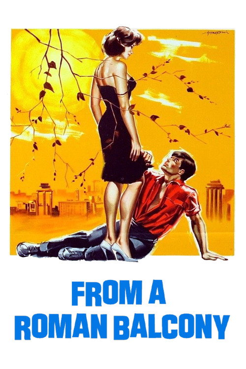 Movie poster for From a Roman Balcony (1960)