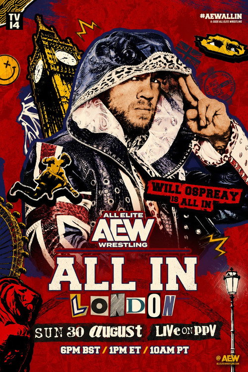 Movie poster for AEW All In 2026: London (2026)