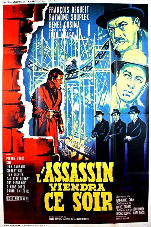 Movie poster for L'assassin viendra ce soir (1964)