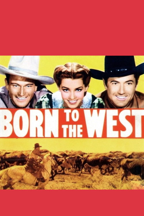 Movie poster for Born to the West (1937)
