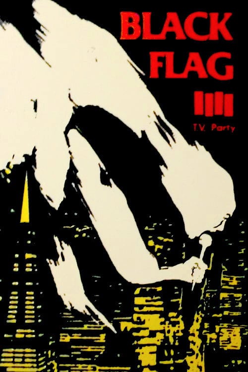 Movie poster for Black Flag: TV Party Target Video (1983)
