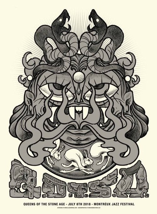 Movie poster for Queens of the Stone Age: 52nd Montreux Jazz Festival (2018)