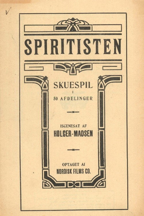 Movie poster for Spiritisten (1916)