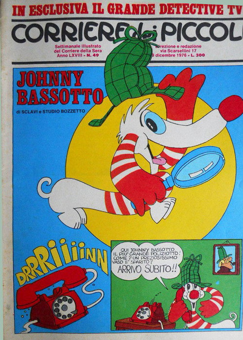 Movie poster for Johnny Bassotto (SIGLA TV "ANTEPRIMA DI CHI?") (1976)