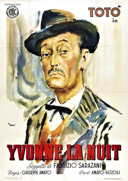 Movie poster for Yvonne of the Night (1949)
