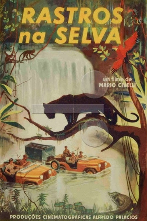 Movie poster for Rastros na Selva (1959)
