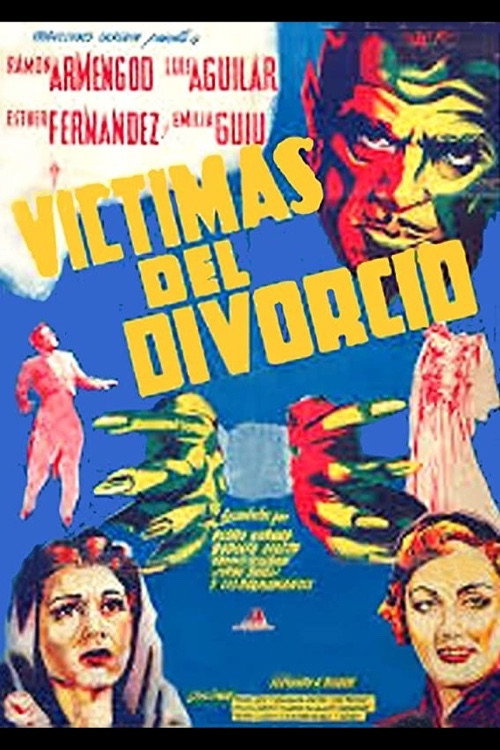Movie poster for Víctimas del divorcio (1952)