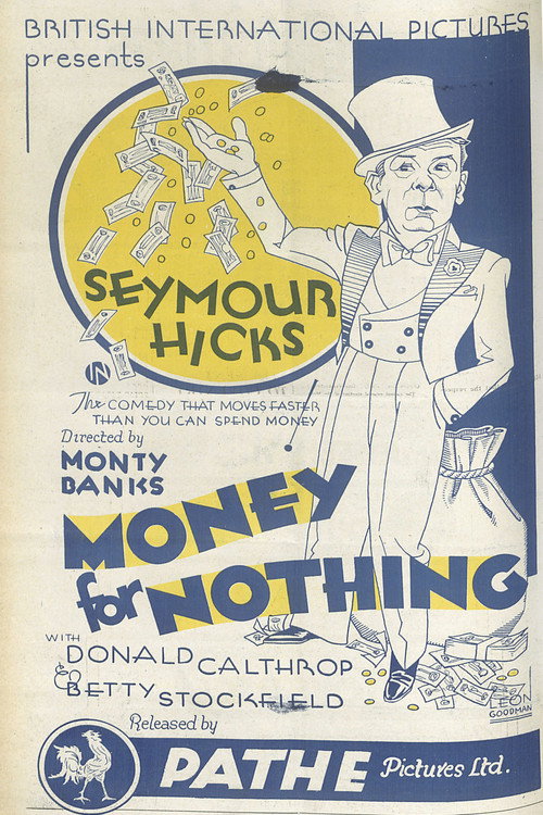 Movie poster for Money for Nothing (1932)