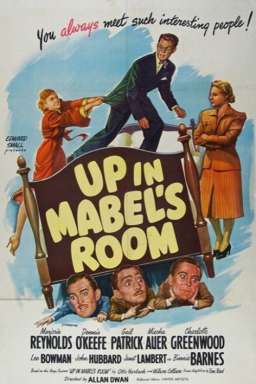 Movie poster for Up in Mabel's Room (1944)