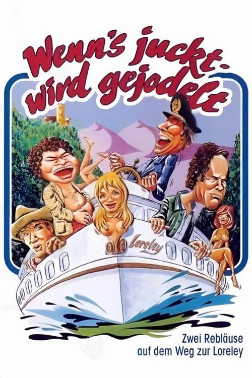Movie poster for Zwei Rebläuse auf dem Weg zur Loreley (1975)