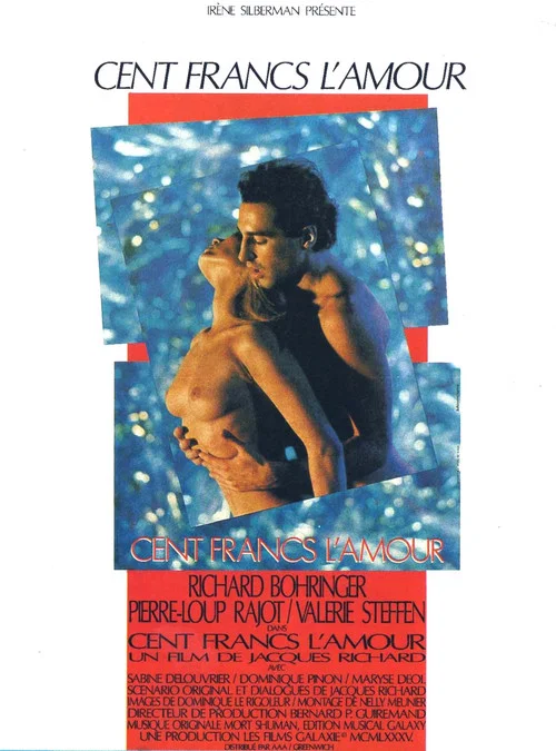 Movie poster for Cent francs l'amour (1986)