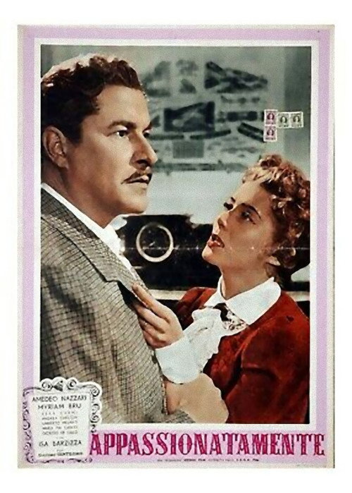 Movie poster for Passionately (1954)