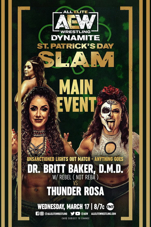 Movie poster for AEW St. Patrick's Day Slam (2021)