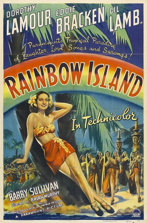 Movie poster for Rainbow Island (1944)