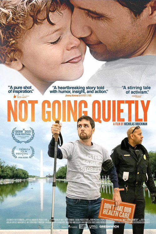 Movie poster for Not Going Quietly (2021)