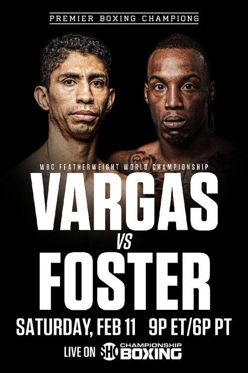 Movie poster for Rey Vargas vs. O’Shaquie Foster (2023)