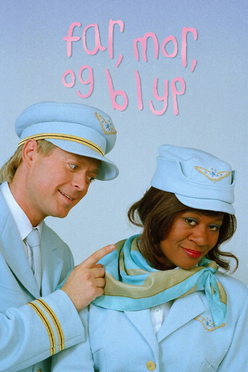 Far, mor og Blyp poster