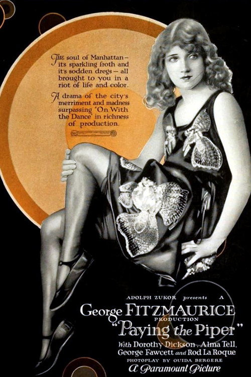 Movie poster for Paying the Piper (1921)