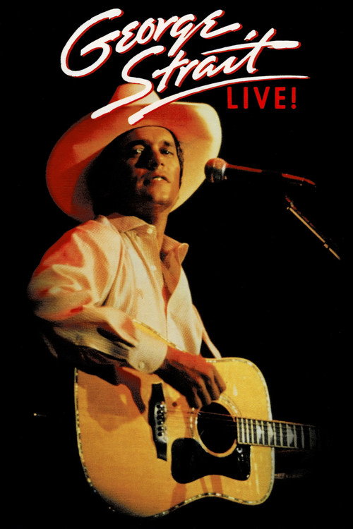 Movie poster for George Strait: Live! (1988)