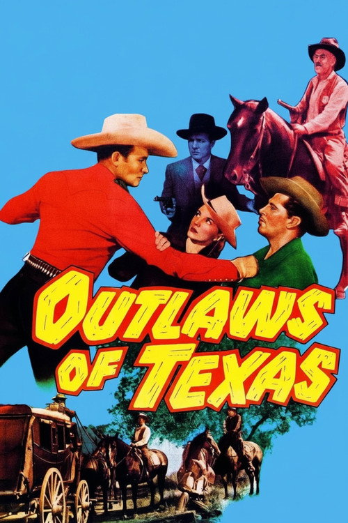 Movie poster for Outlaws of Texas (1950)