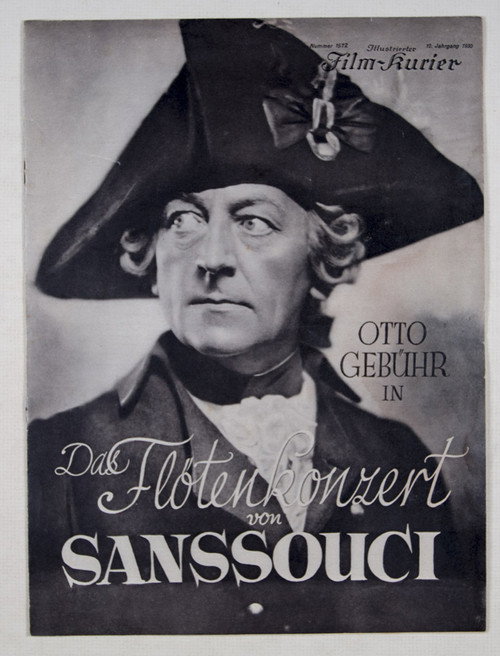 Movie poster for The Flute Concert of Sans-souci (1930)