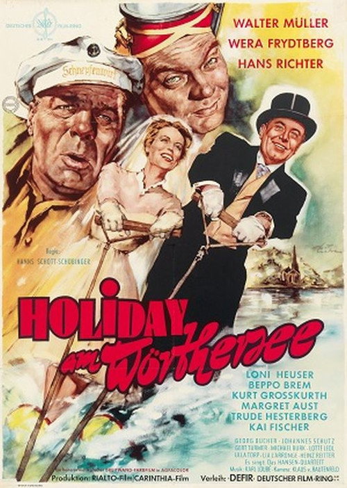 Movie poster for Holiday am Wörthersee (1956)