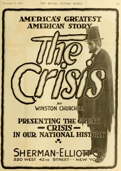 Movie poster for The Crisis (1916)