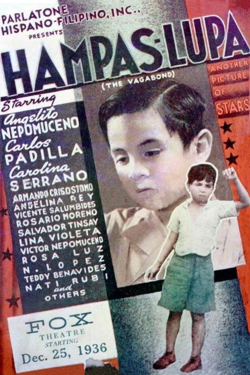 Movie poster for Hampas-Lupa (1936)
