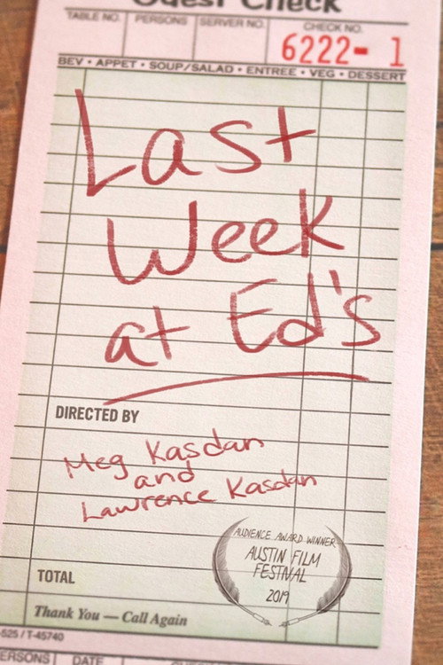 Movie poster for Last Week at Ed's (2019)