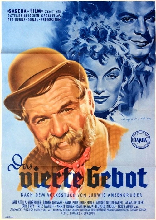 Movie poster for Das vierte Gebot (1950)