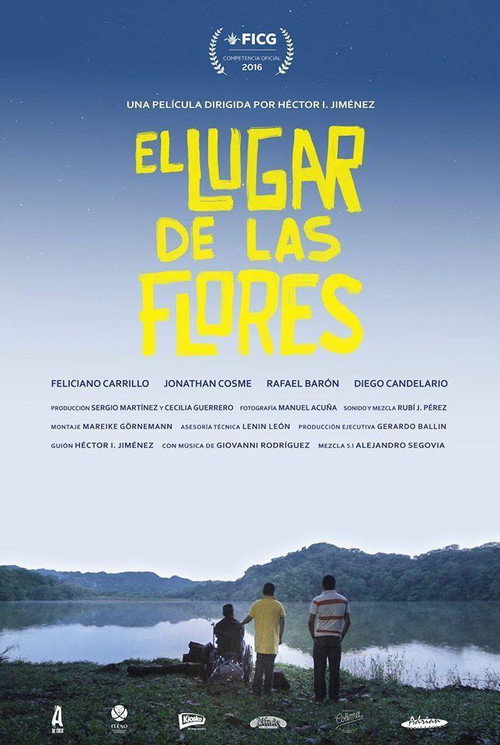 Movie poster for El lugar de las flores (2016)