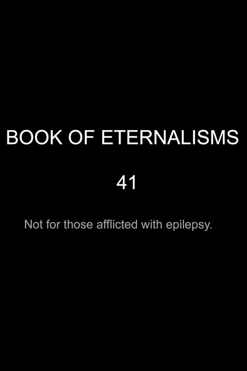 Movie poster for BOOK OF ETERNALISMS 41 (2026)