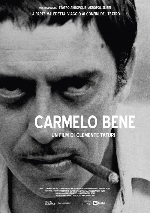 Movie poster for La parte maledetta. Viaggio ai confini del teatro - Carmelo Bene (2024)