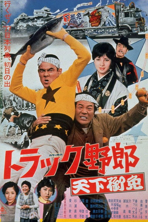 Movie poster for Truck Rascals in Fever Heat (1976)