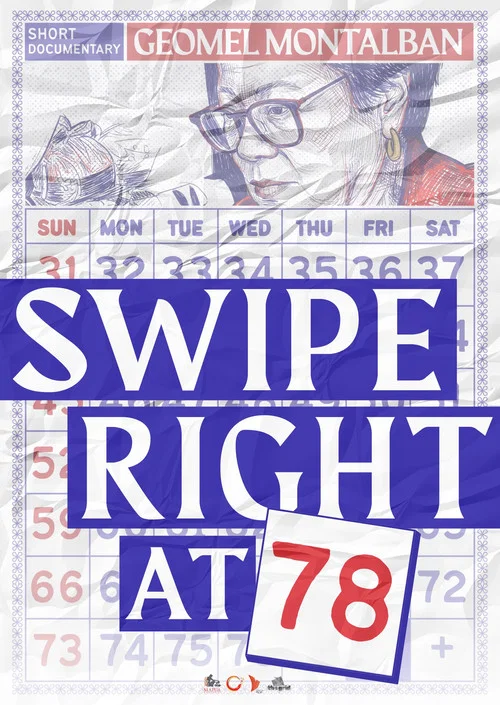 Movie poster for Swipe Right At 78 (2026)