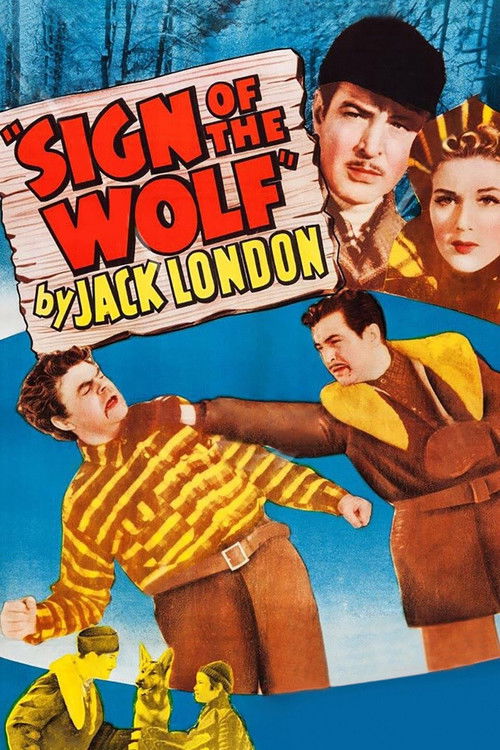 Movie poster for Sign of the Wolf (1941)
