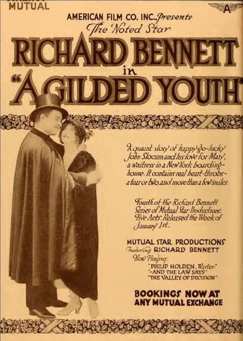 Movie poster for The Gilded Youth (1917)