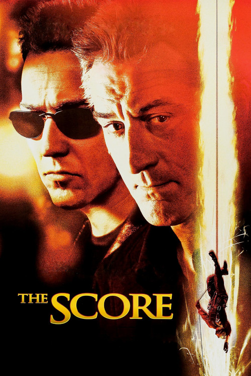 Movie poster for The Score (2001)