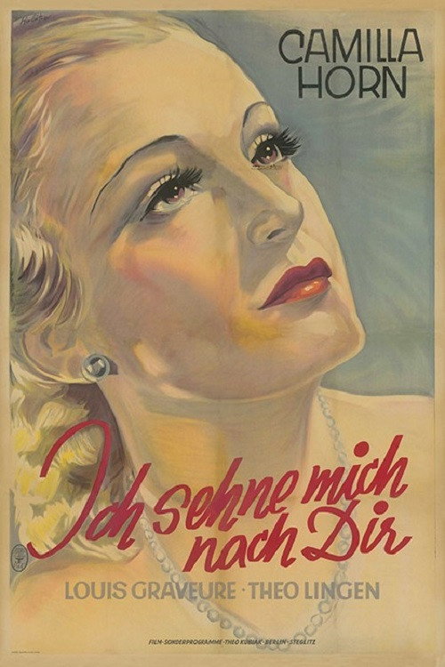 Movie poster for Ich sehne mich nach dir (1934)